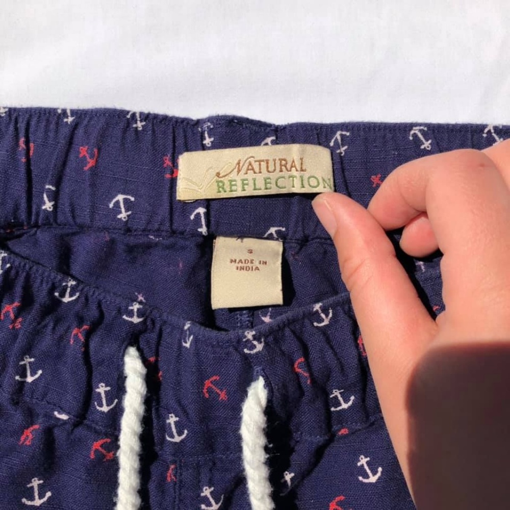 Nautical Anchor Summer Shorts - Picture 3 of 5